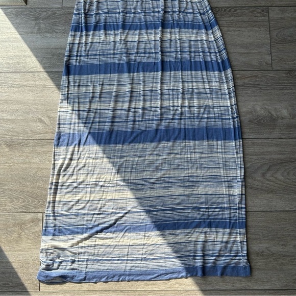 Ann Taylor Loft Striped Jersey Sleeveless Maxi Dress - Picture 9 of 13